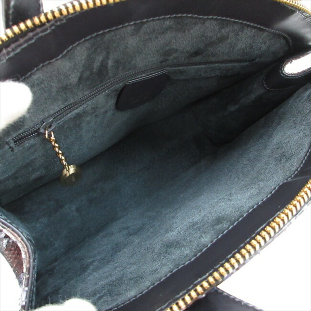 Gucci Python Brown Handbag - Picture 9 of 10